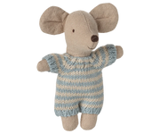 Maileg Babymuis in Reiswiegje - Blauw