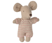 Maileg Babymuis in Reiswiegje - Roze