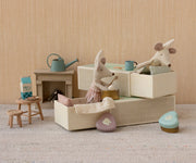 Maileg  Tooth fairy mouse, Little sister in matchbox