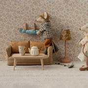 Maileg Houten Coffee Table Mouse - Nature