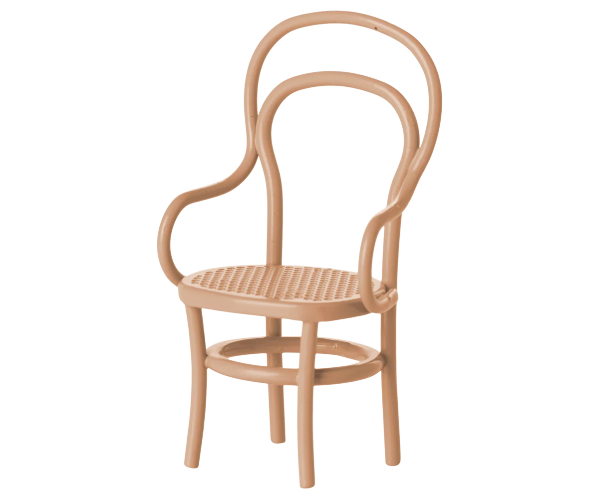 Maileg Vintage Chair Mouse - Dark Powder