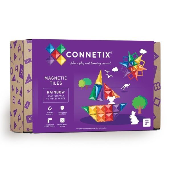 Connetix Rainbow Starter Pack 60-delig