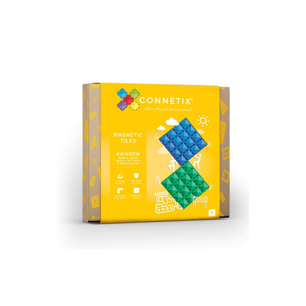Connetix Rainbow Base Plate Pack 2-delig