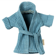 Maileg Badjas voor Papa Muis - Dusty Blue (10 cm)
