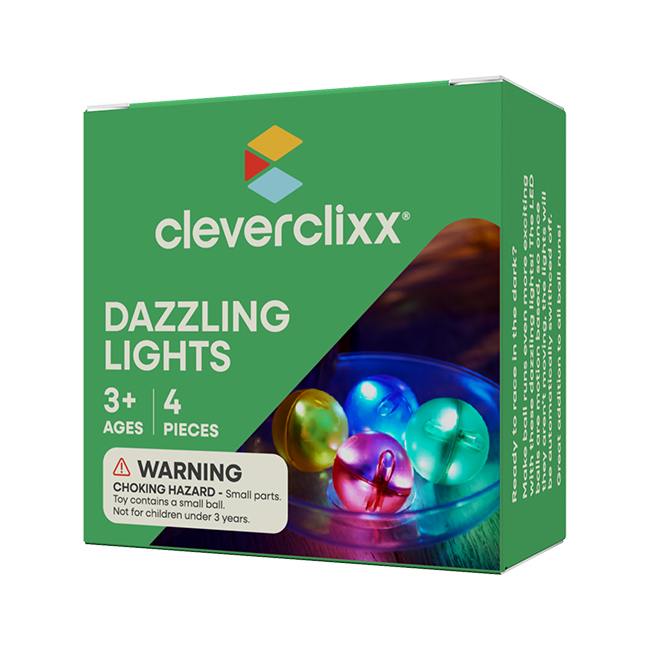 Cleverclixx Balls Pack Dazzling Lights 4 Stuks