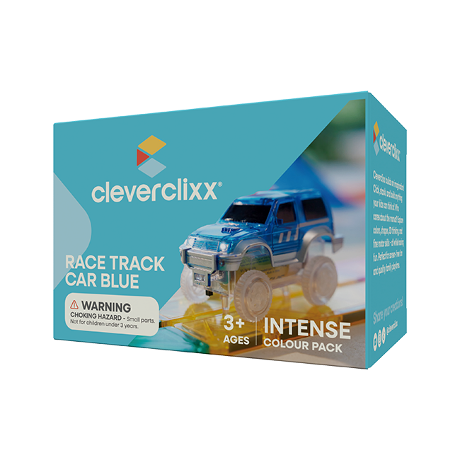 Cleverclixx Race Auto Blauw