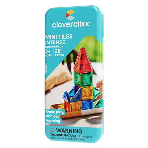 Cleverclixx Mini Tiles Pack Intense 28 Stuks