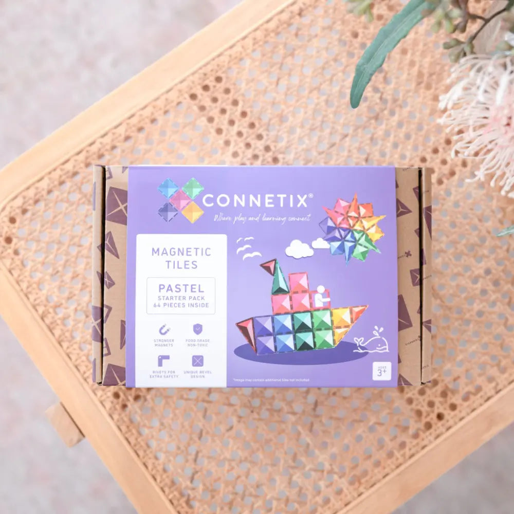 Connetix Pastel Starter Pack 64st