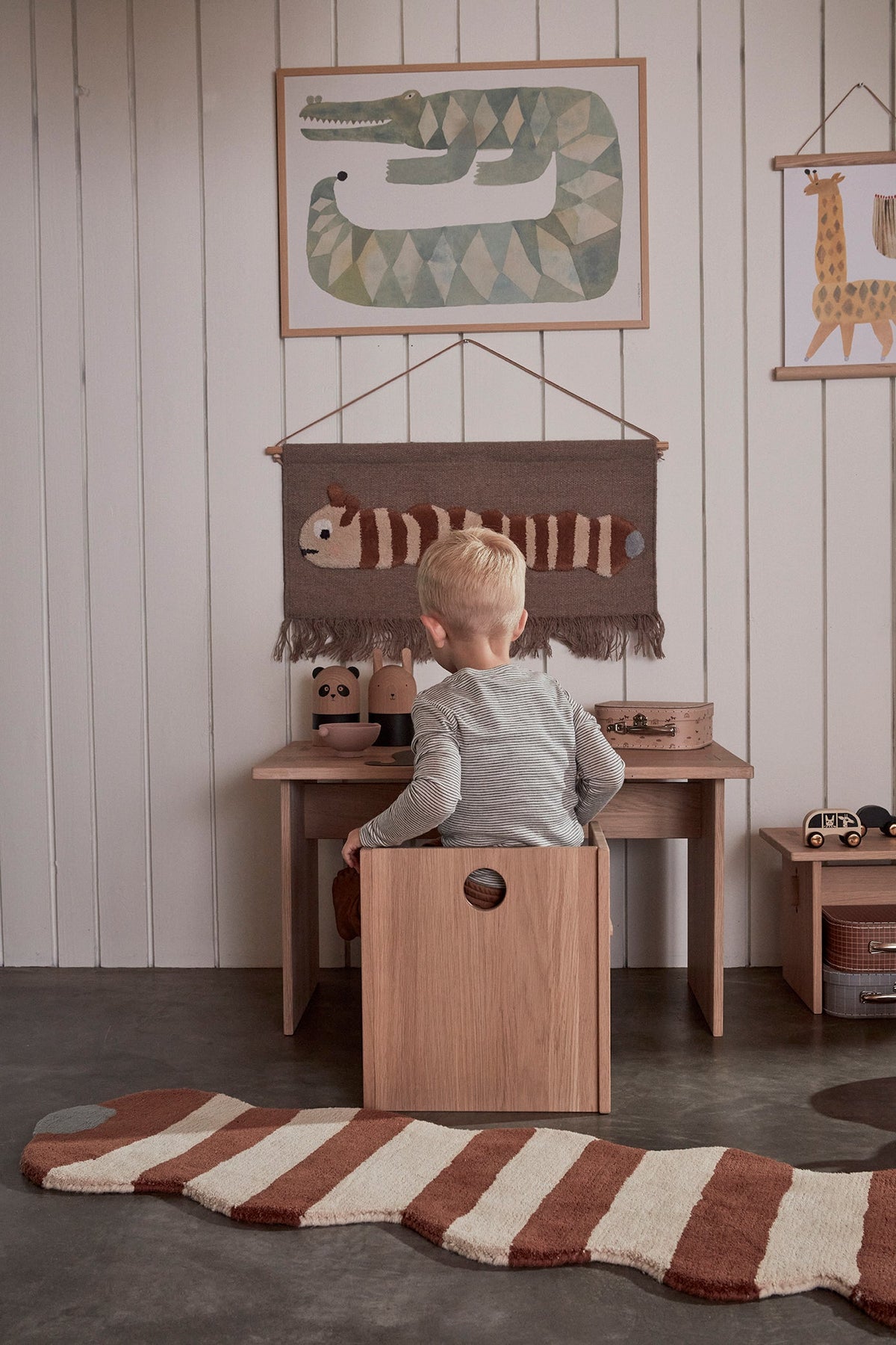 Arca Stoel - OYOY MINI - Natuur