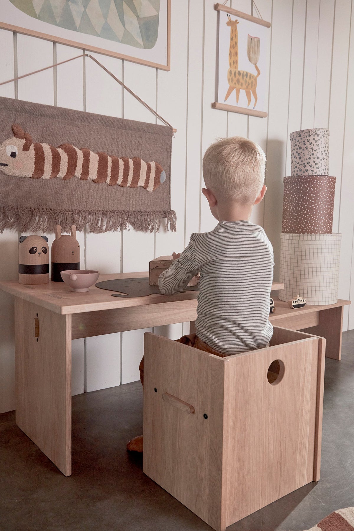 Arca Stoel - OYOY MINI - Natuur