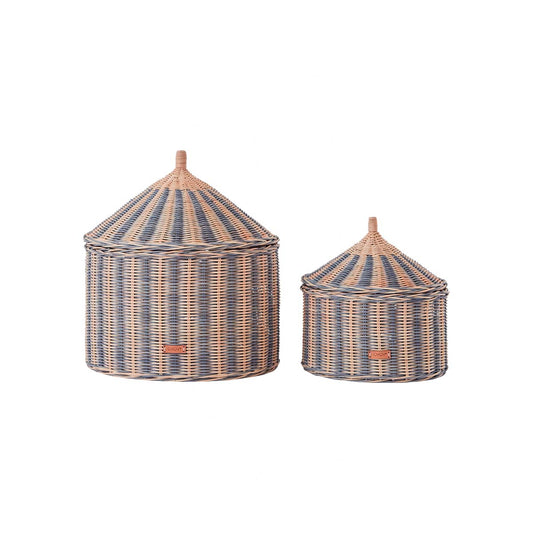 Circusmand - Set van 2 - Blauw