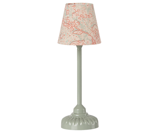 Maileg Poppenhuis Vintage Vloerlamp Mouse - Mint