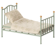 Maileg Vintage Single Bed Mouse - Mint