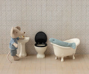 Maileg Poppenhuis WC Mouse - Off White
