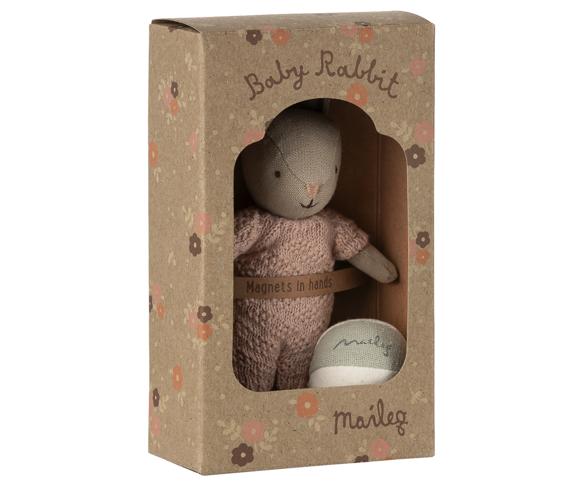 Maileg Bunny Set Micro - Sand - Roze