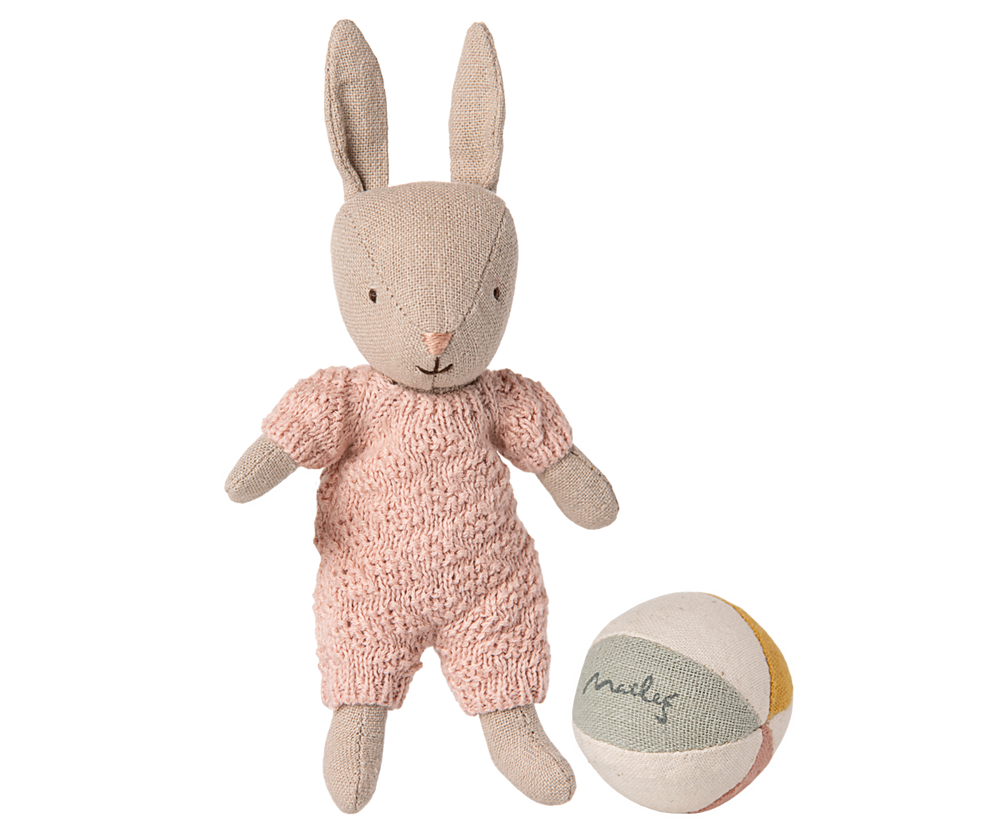 Maileg Bunny Set Micro - Sand - Roze