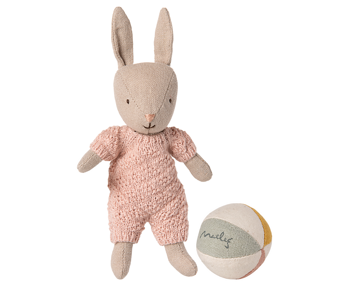 Maileg Bunny Set Micro - Sand - Roze