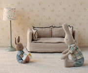 Maileg Bunny Set Micro - Bruin - Blauw