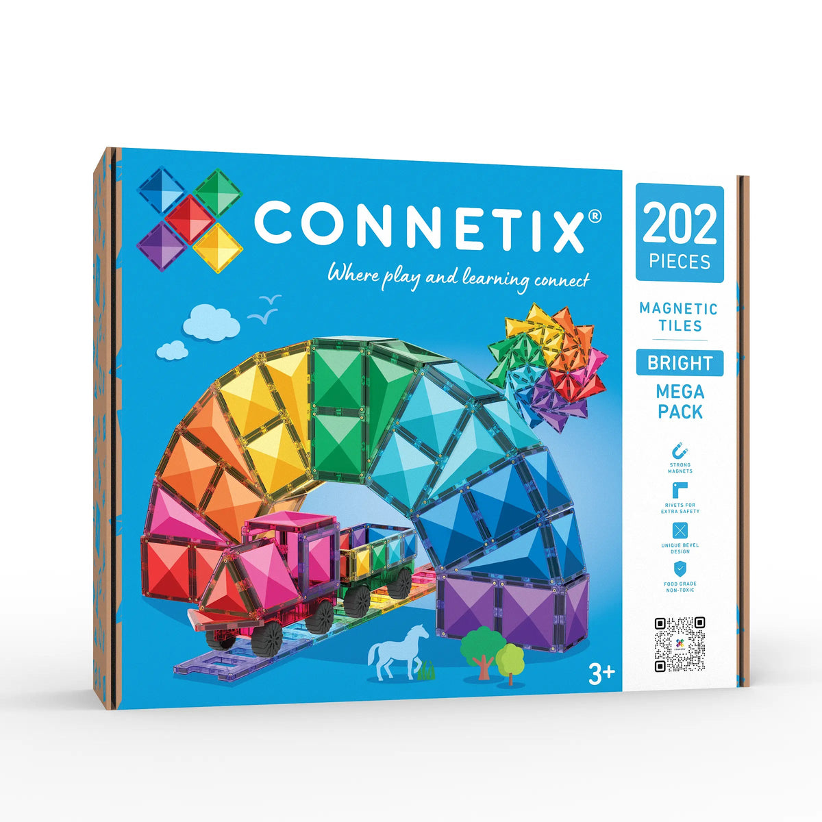 Connetix Bright Mega Pack 202-delig