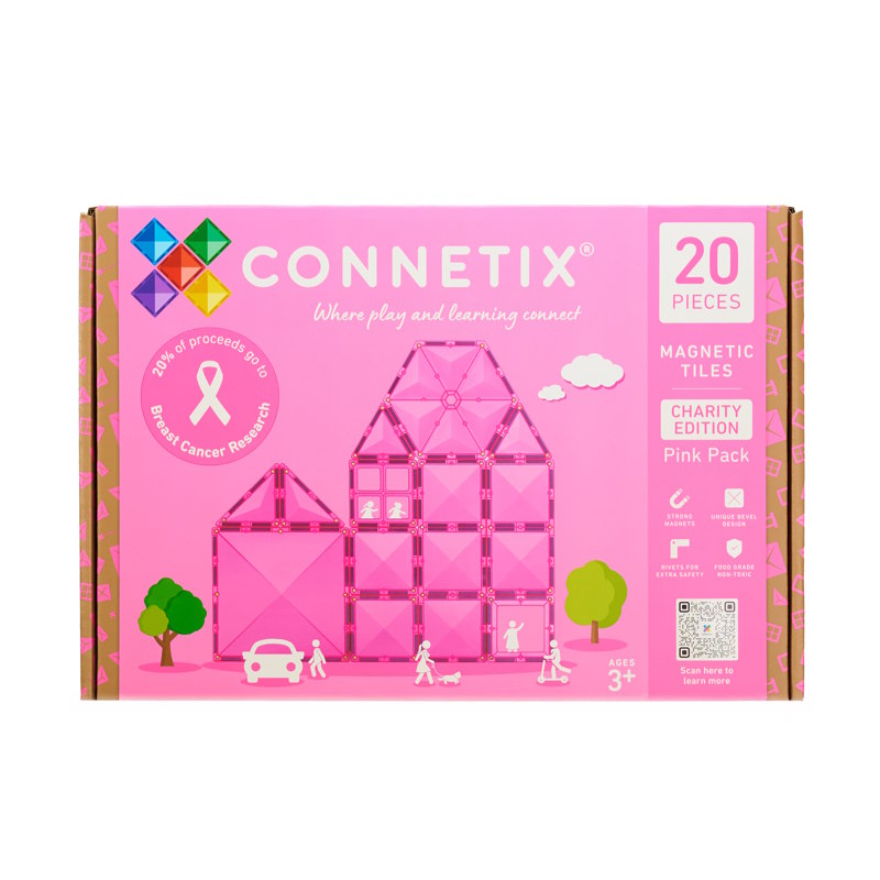 Connetix Charity Edition Pink Pack 20-delig