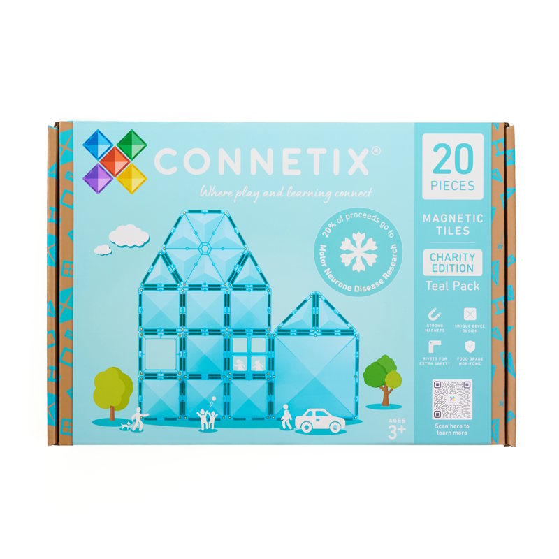 Connetix Charity Edition Teal Pack 20-delig