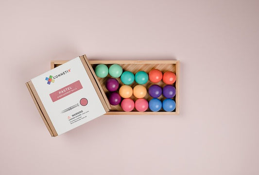 Connetix Pastel Ball Pack 16-delig