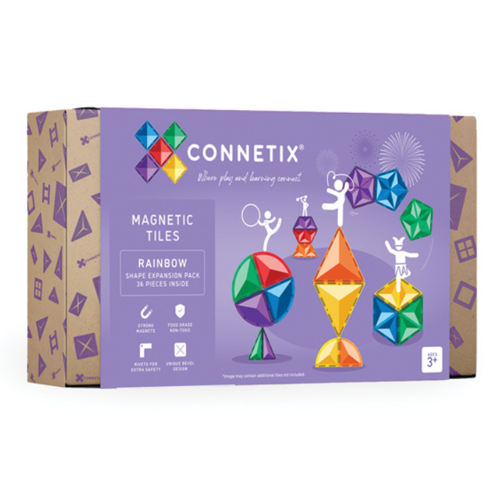 Connetix Rainbow shape expansion pack 36st