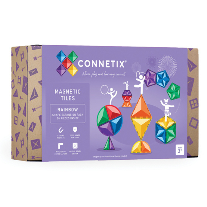 Connetix Rainbow Shape Expansion Pack 36-delig