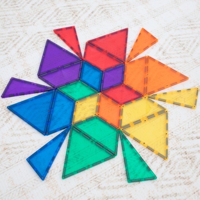 Connetix Rainbow shape expansion pack 36st