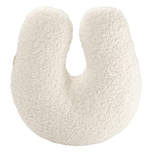 Crèmewit U-kussen