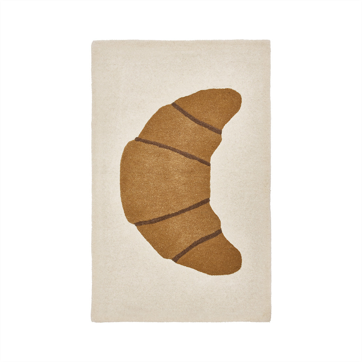 Croissant getuft vloerkleed