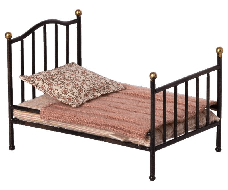 Maileg Bed Vintage Anthracite
