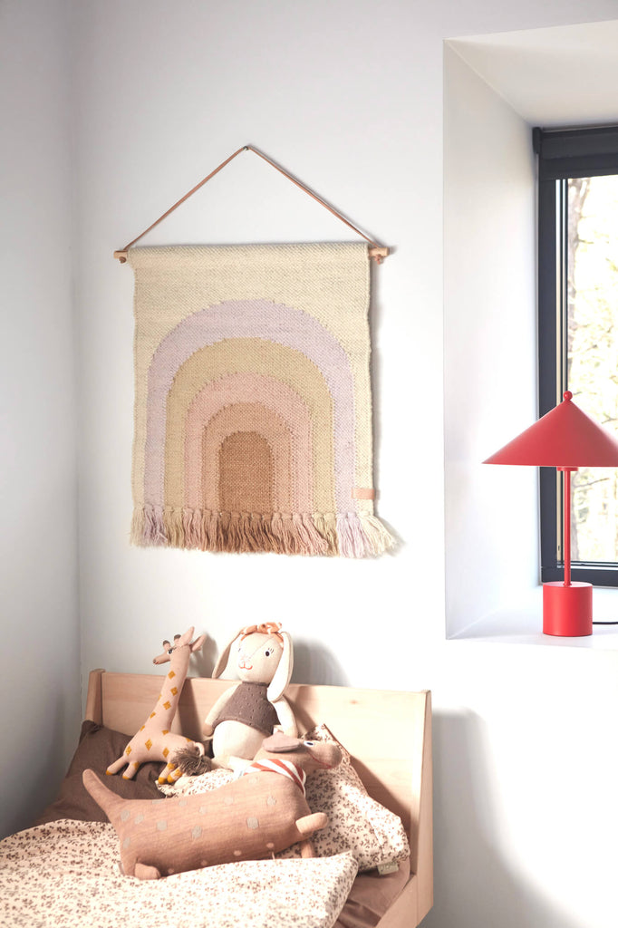 Follow The Rainbow Mini Wandkleed - Lavendel