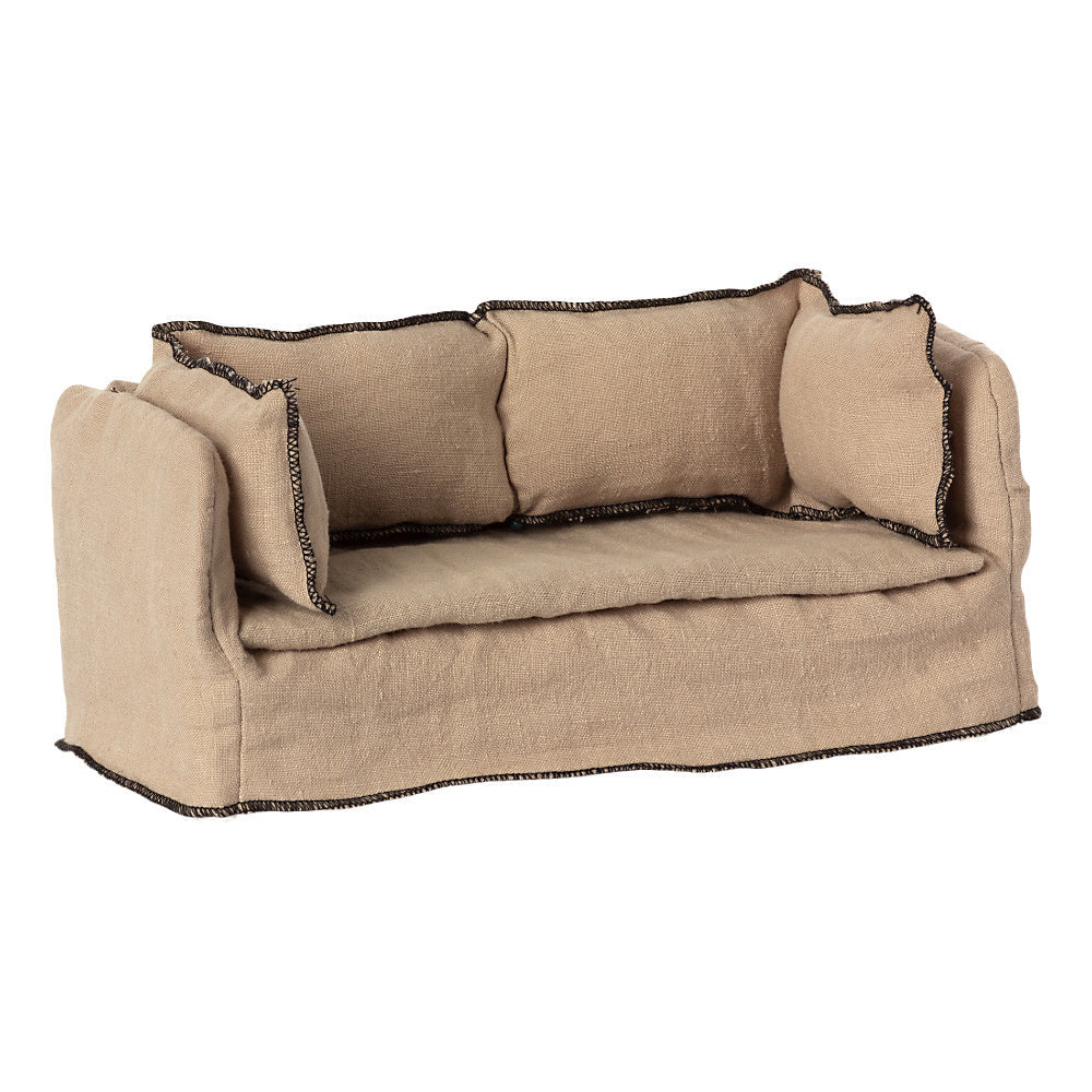 Maileg Bank Linnen Beige