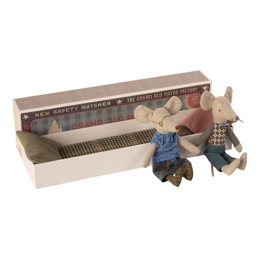 Maileg Opa & Oma Muis In Box - 17 cm