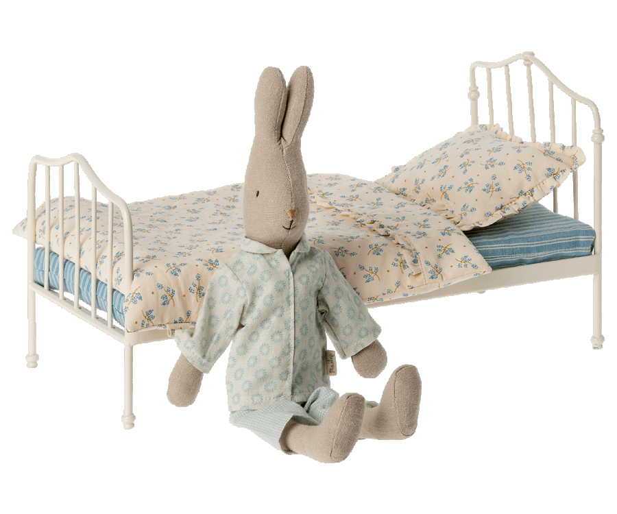 Maileg Bed Miniature Blue