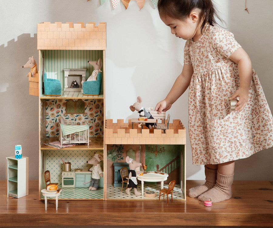 Maileg Poppenhuis Bijzettafel Mouse