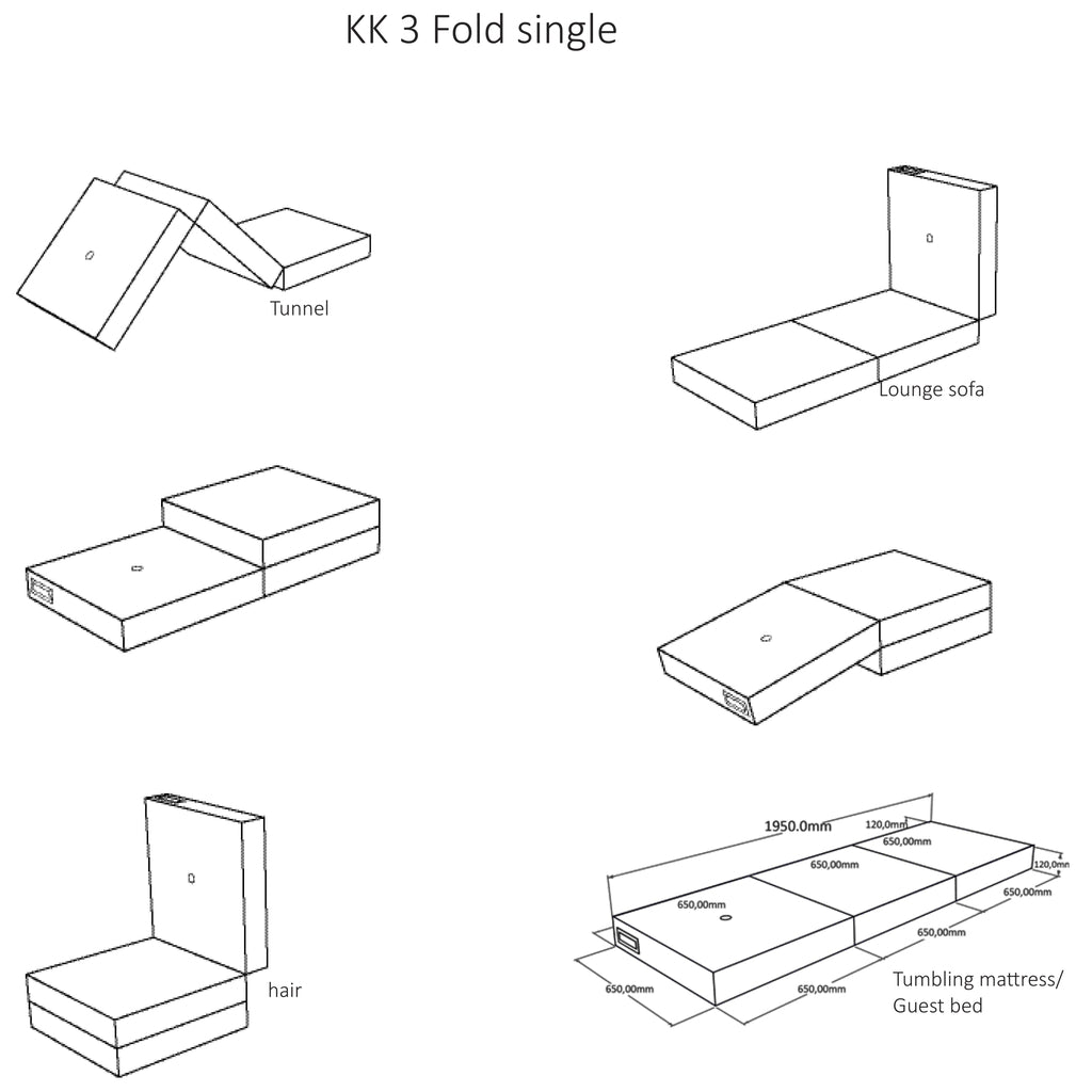 by KlipKlap 3 Fold Single