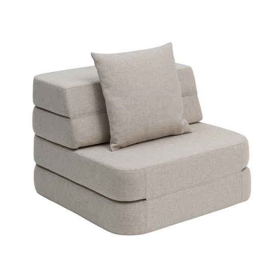 by KlipKlap 3 Fold Sofa Single Soft