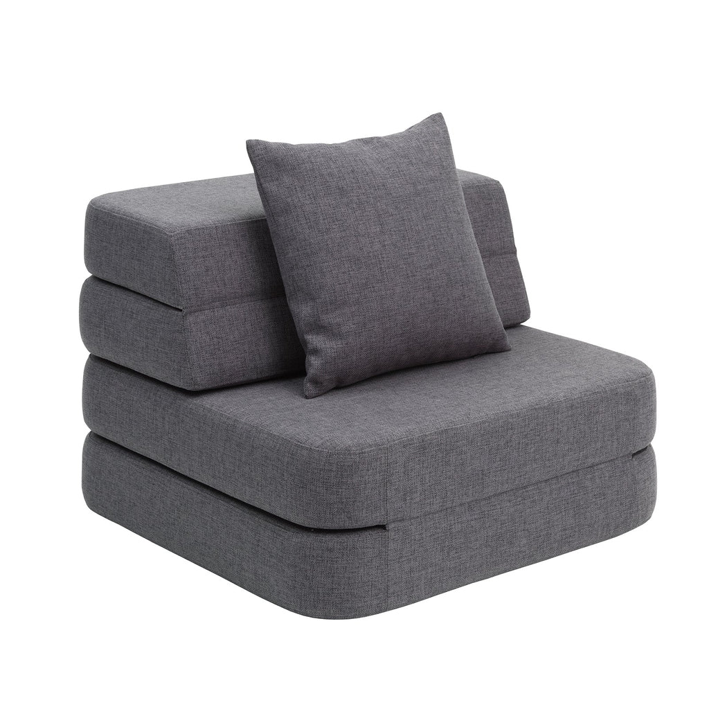 by KlipKlap 3 Fold Sofa Single Soft