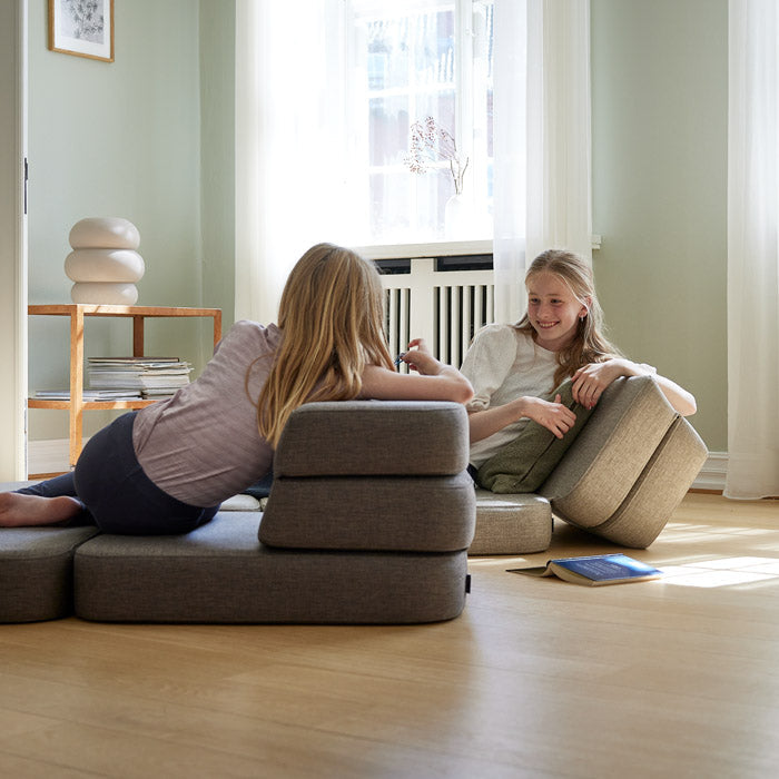by KlipKlap 3 Fold Sofa Single Soft