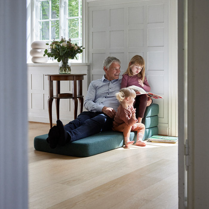 by KlipKlap 3 Fold Sofa Single Soft