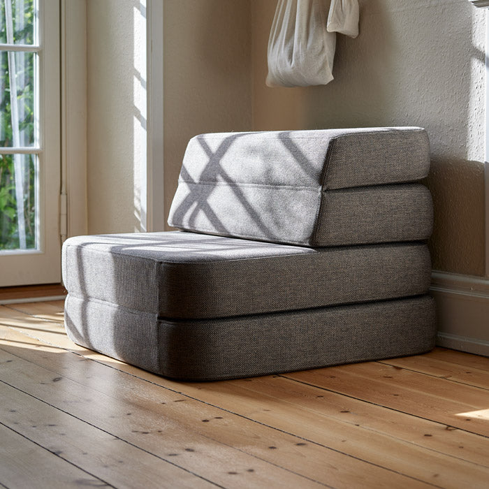 by KlipKlap 3 Fold Sofa Single Soft