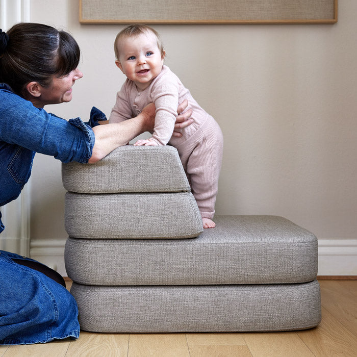 by KlipKlap 3 Fold Sofa Single Soft