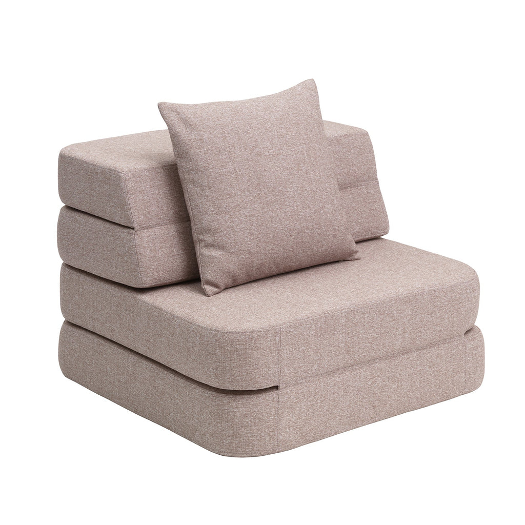 by KlipKlap 3 Fold Sofa Single Soft