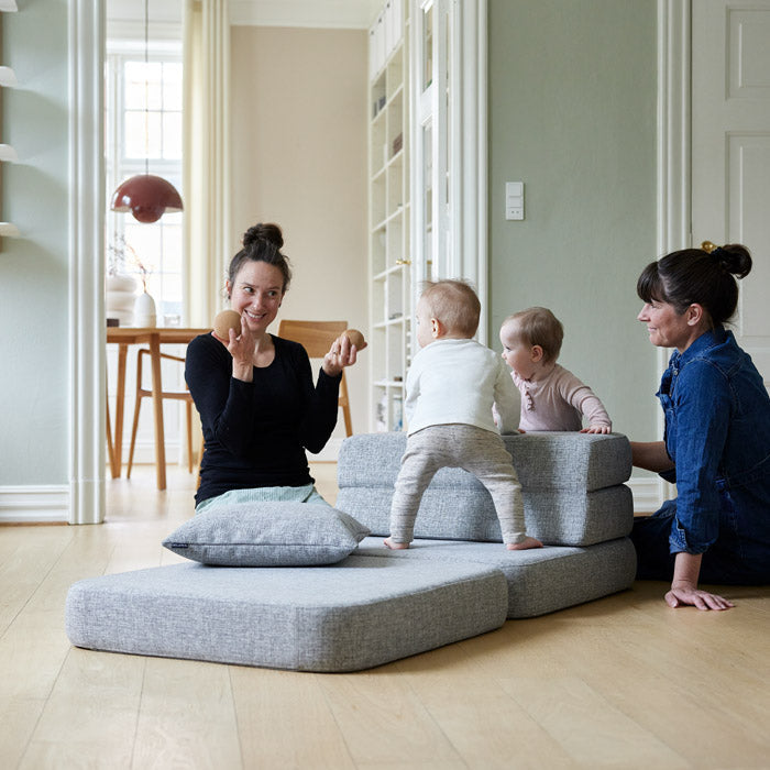 by KlipKlap 3 Fold Sofa Single Soft