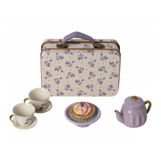 Maileg Theeservies Purple Madelaine