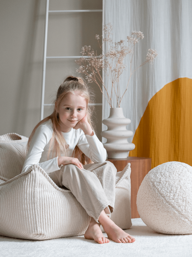 Marshmallow zitzak stoel