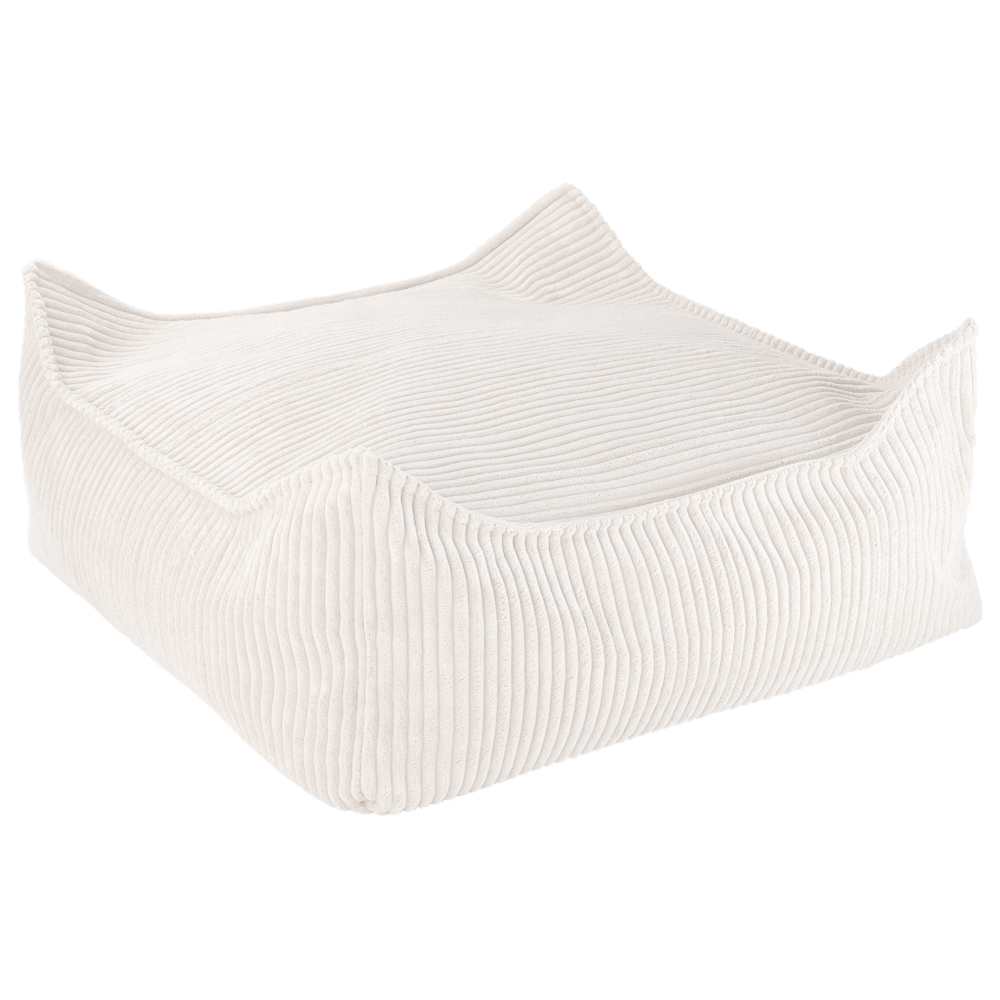 Marshmallow vierkante poef