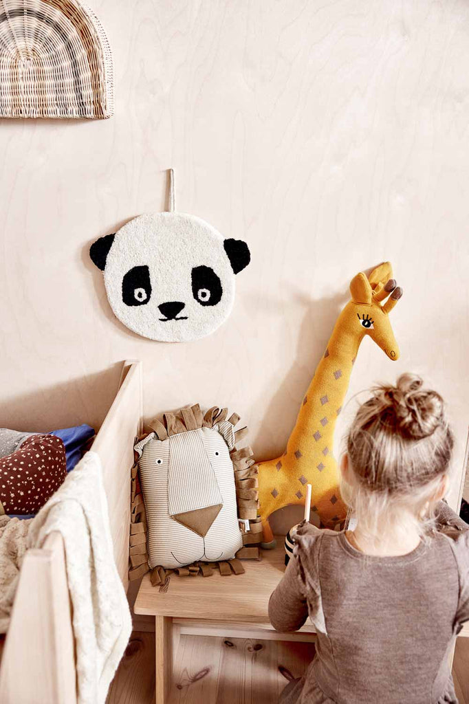 Panda miniatuur wandhanger